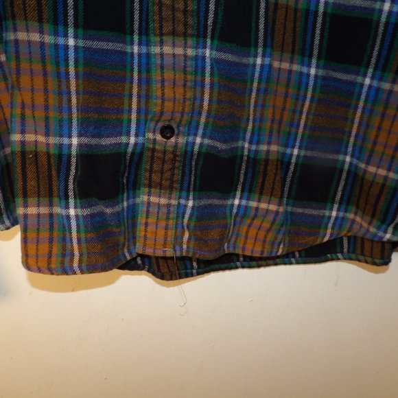 Woolrich " Trout Run " Flannel Button Down Shirt Sz XL - Picture 3 of 6